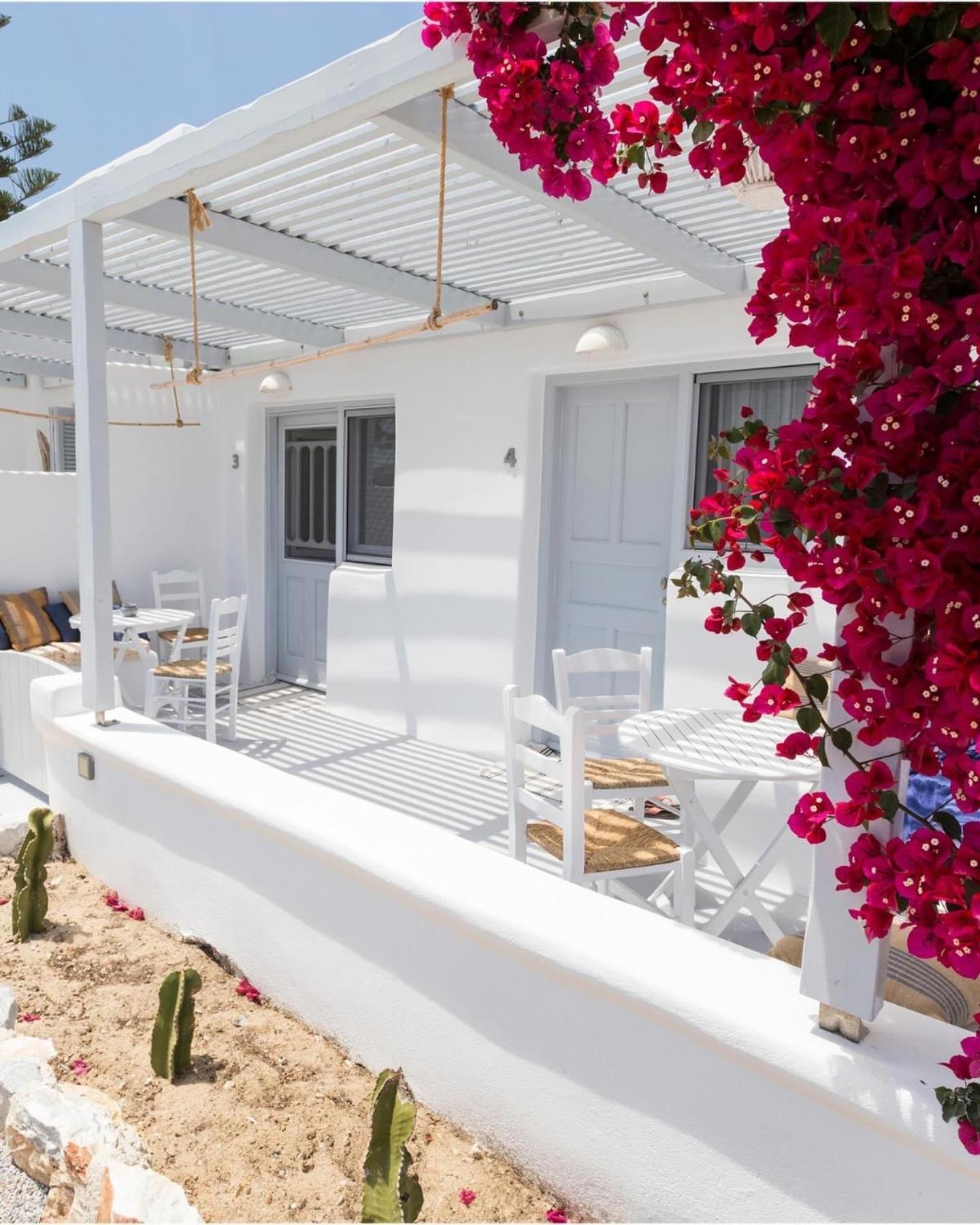 Flisvos Beach Studios Naxos City Екстер'єр фото
